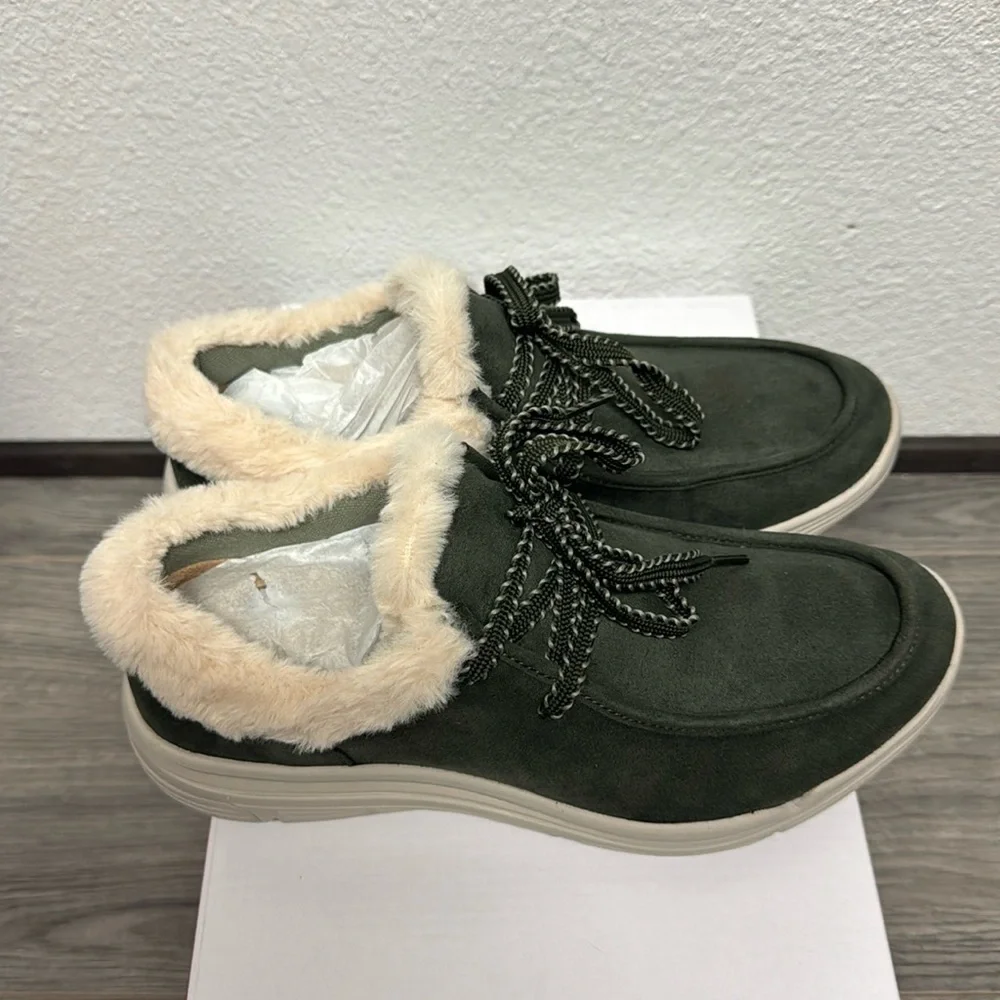 Ryka Water-Repellent Lace-Up Cozy Ankle Boots - Avid (WIDE)